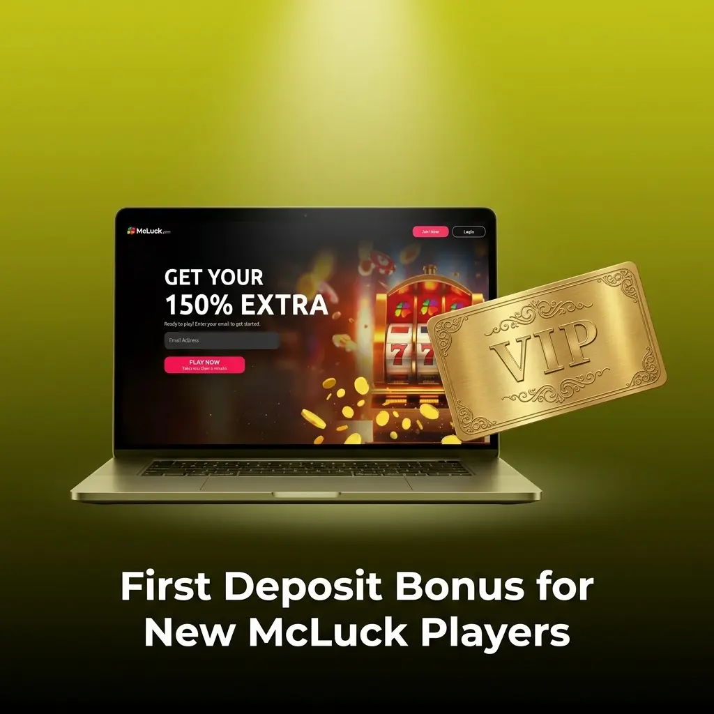 First Deposit Bonus for New McLuck Players