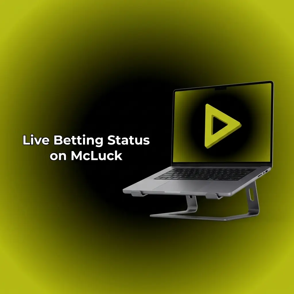 McLuck live betting status showing no live sports betting, only live dealer casino games