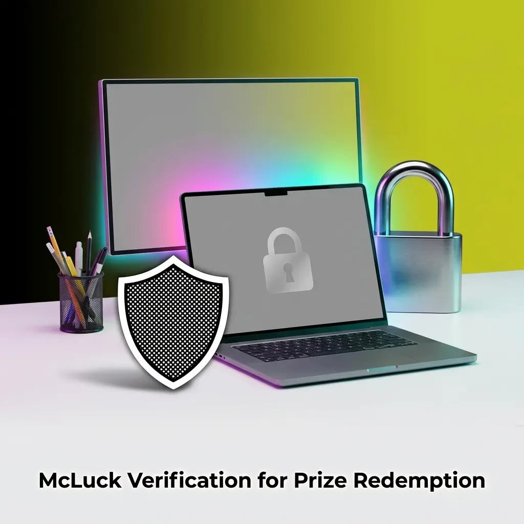 McLuck verification steps for Sweeps Coin prize redemption with ID, address, and payment checks