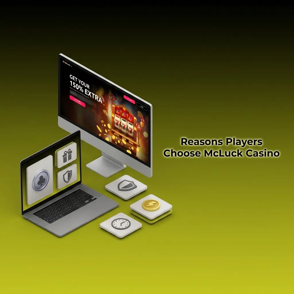 McLuck Casino benefits: Gold Coins, Sweeps Coins, 1,000+ games, fast mobile play, and 24/7 support