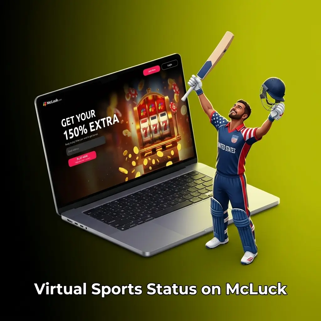 McLuck United States lobby showing no virtual football, basketball, horse racing, or greyhound racing options